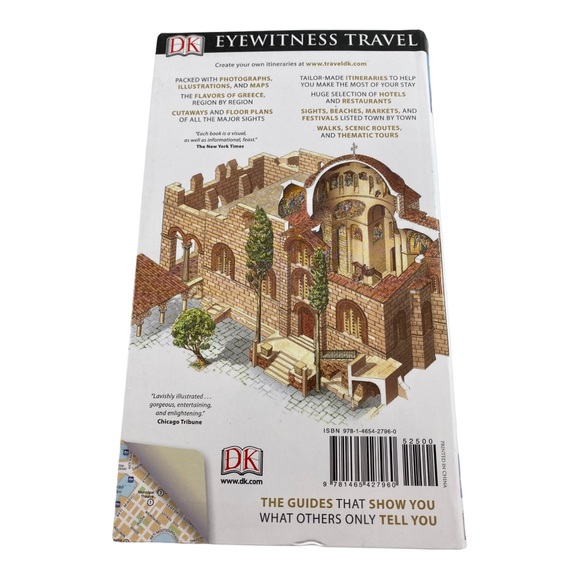 DK Eyewitness Travel Guide: Greece, Athens & the Mainland Paperback - GOOD Book - Picture 5 of 6